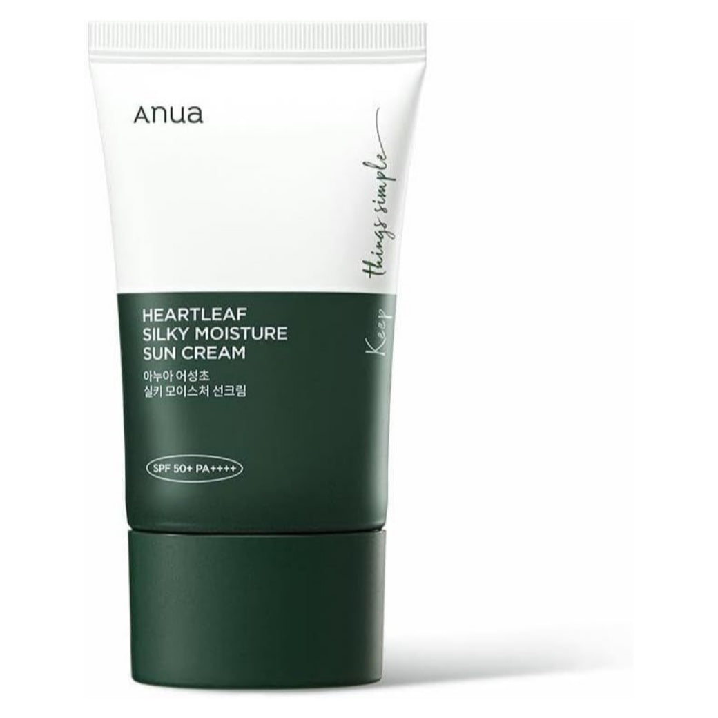 ANUA HEARLEAF SILKY MOISTURE SUNCREAM 50ml