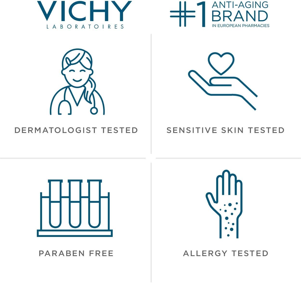 Vichy Aqualia Thermal Hydrating Face Serum with Mineral Oil-free