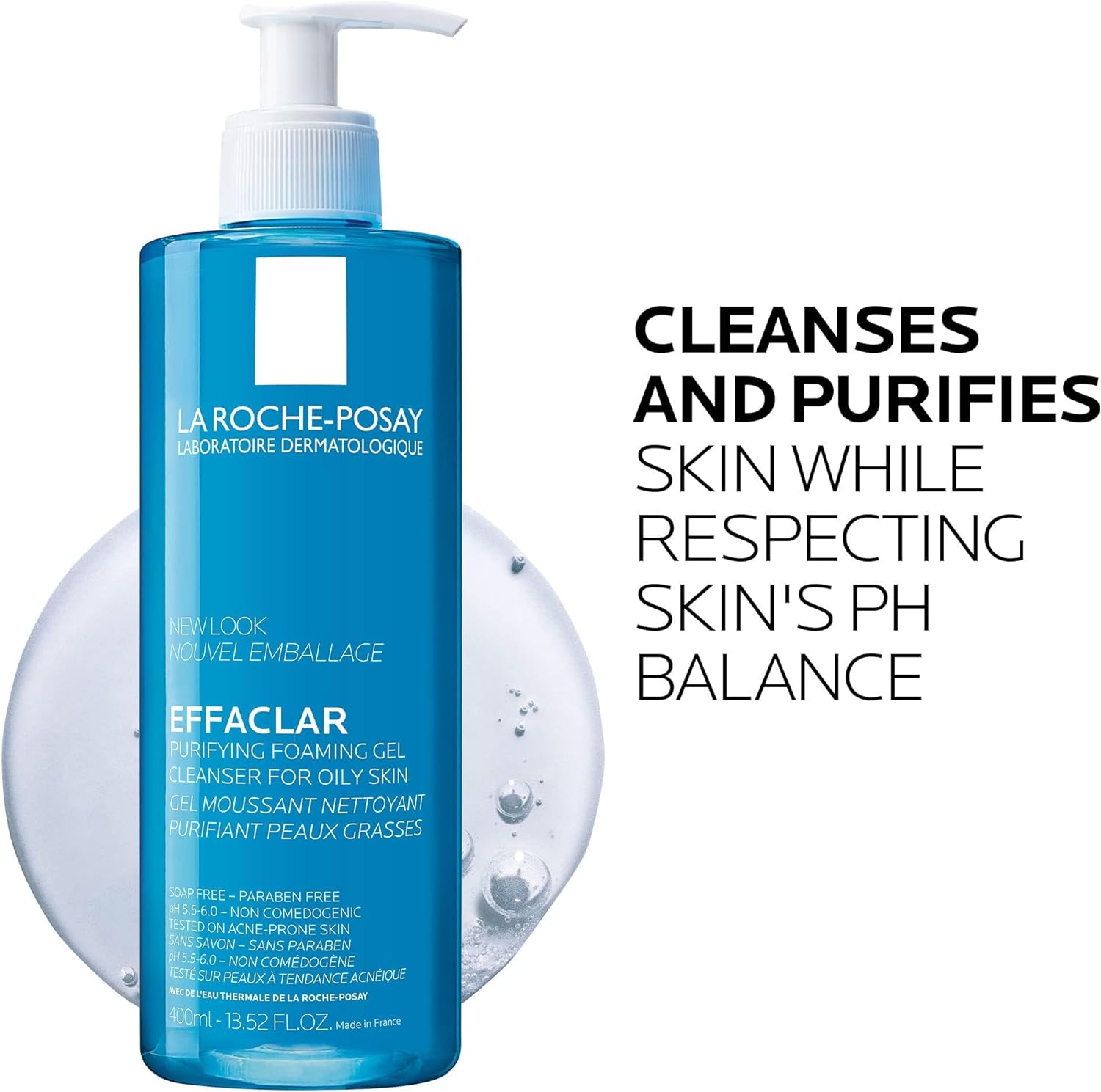 La Roche Posay Effaclar Purifying Foaming Gel For Oily Sensitive Skin For Unisex