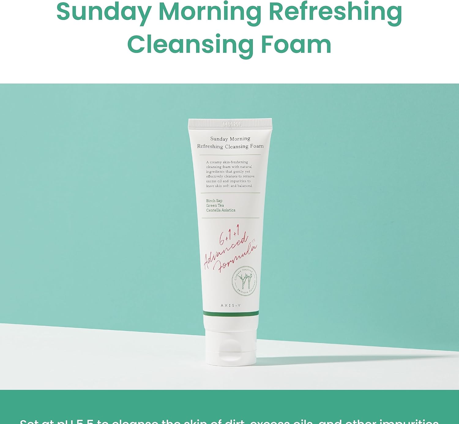 Axis Y Sunday Morning Refreshing Cleansing Foam