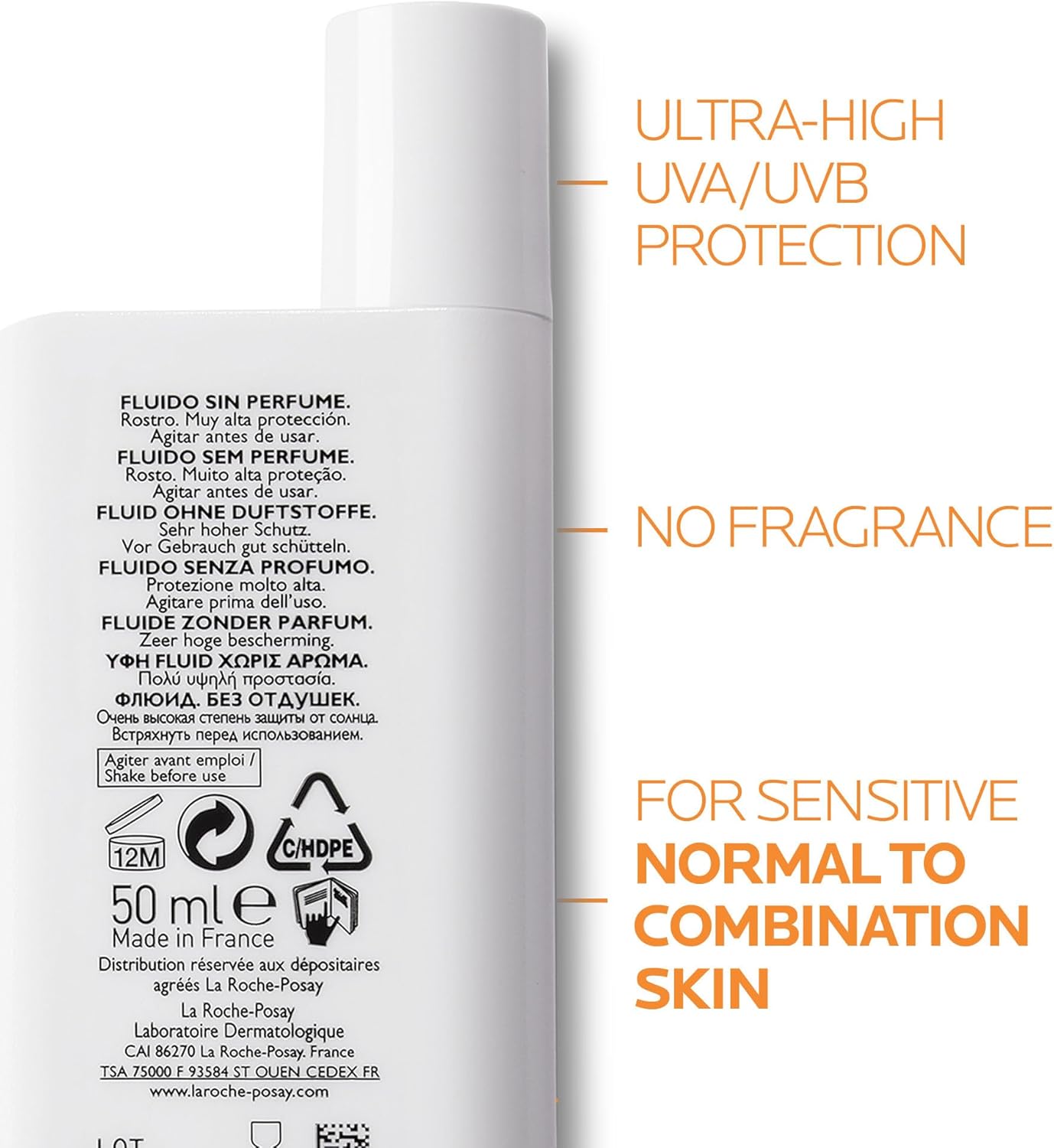 La Roche Posay ANTHELIOS fluide invisible SFP50+ 50