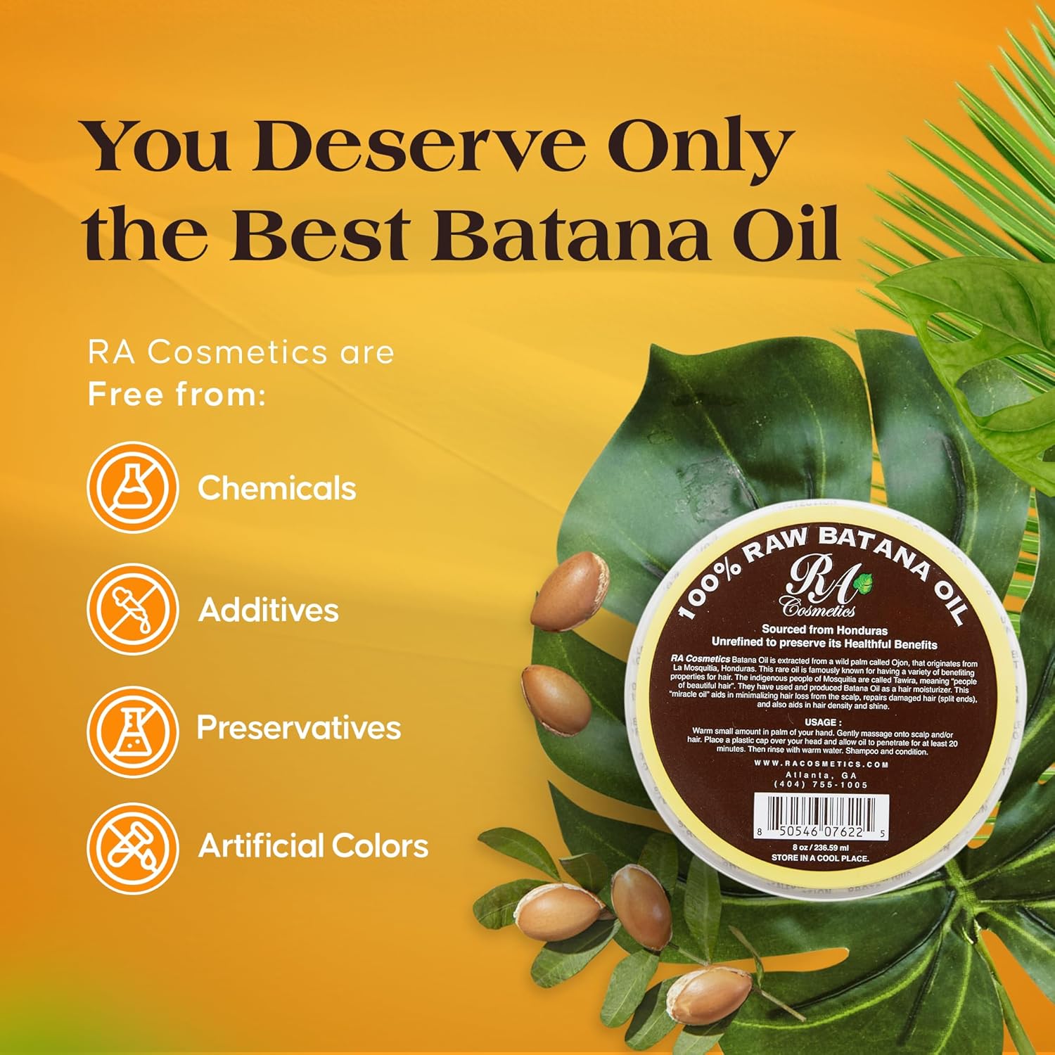 Batana Oil for Hair Growth Healthier Thicker Fuller Hair