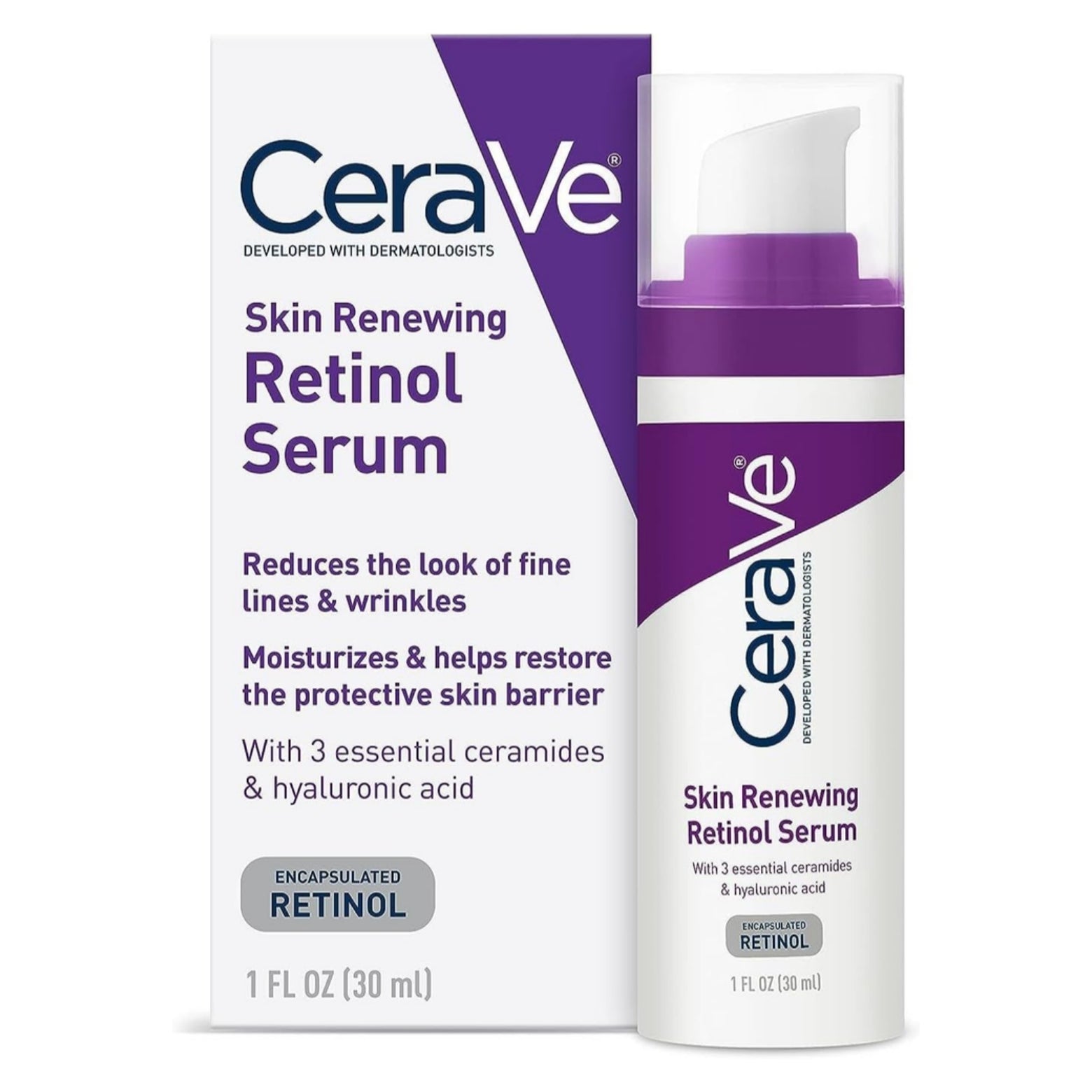 CeraVe Skin Renewing Anti Aging Retinol Serum