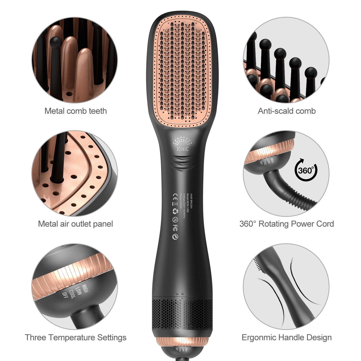 2in1 Hair Dryer and hair straightener