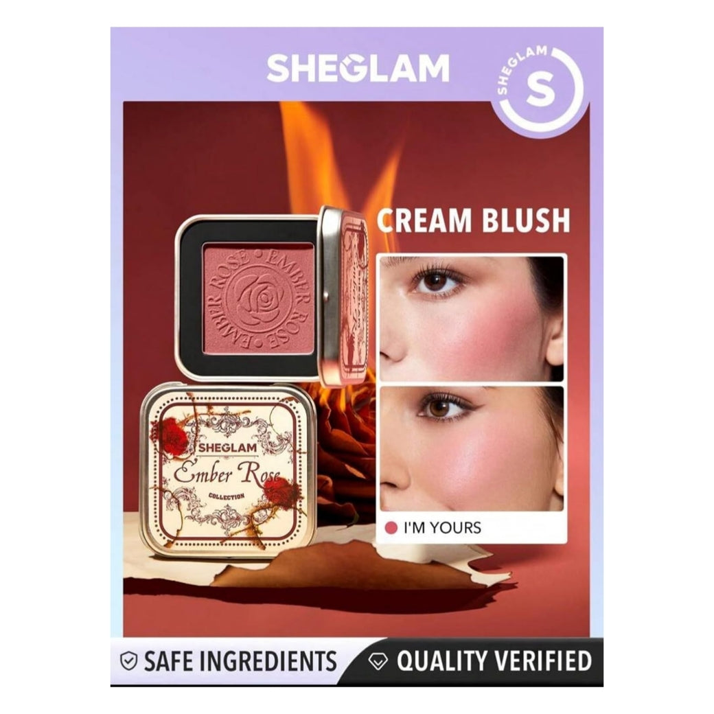 SHEGLAM Ember Rose Eternal Flame Cream Blush